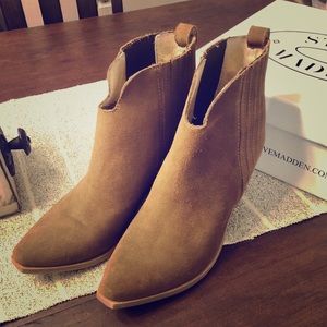 Steve Madden Leather Booties